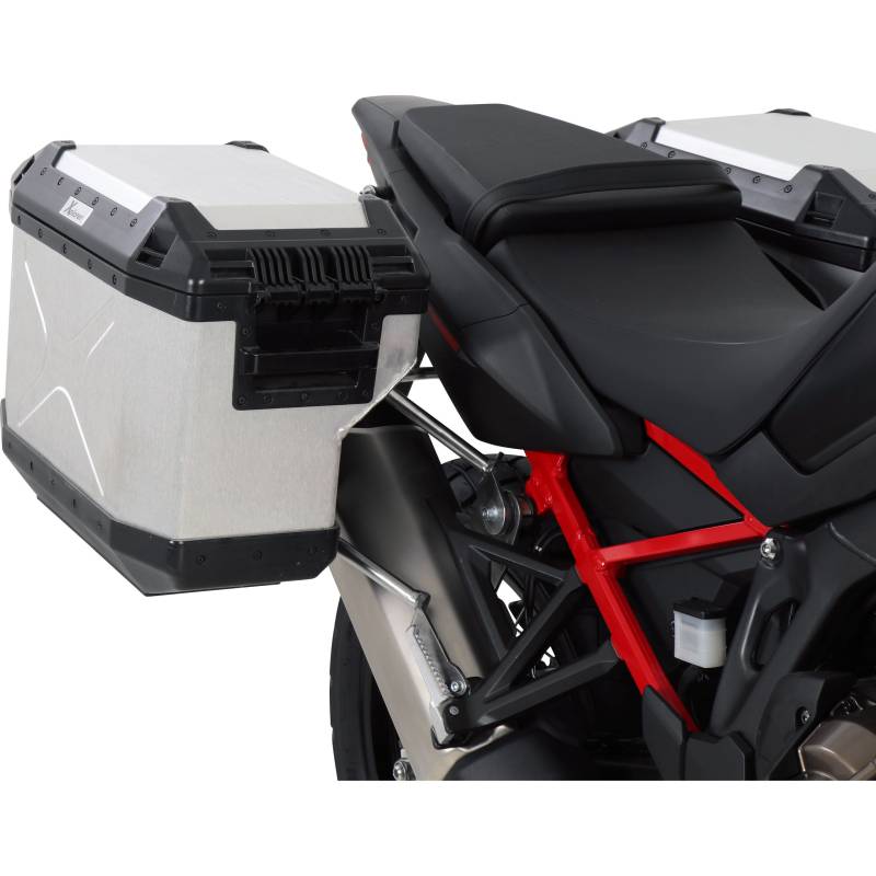 Hepco & Becker Xplorer Cutout Kofferset silber für CRF 1100 Africa Twin von Hepco & Becker