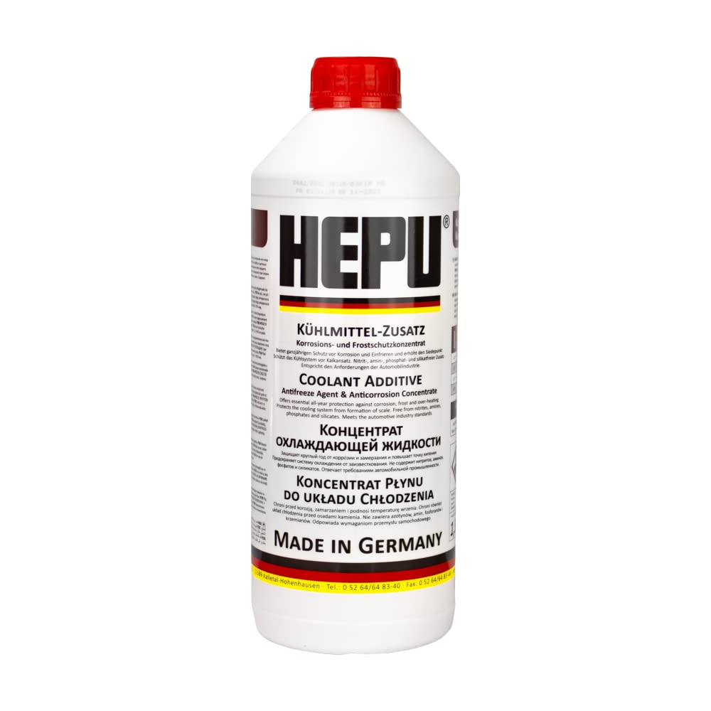 Hepu Frostschutz Glysantin Kühlerschutz G12 Rot 1,5 L P999-G12 von Hepu