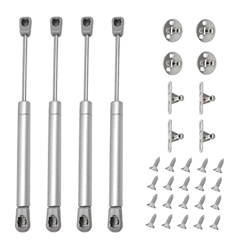 Herbst 4Pcs Gasdruckdämpfer 60N Gasdruckfeder Küchenschrank Gasfeder Möbel Dämpfer Schranktür für Küchenmöbel Schrank Bücherschränke (4, 60N) von Herbst