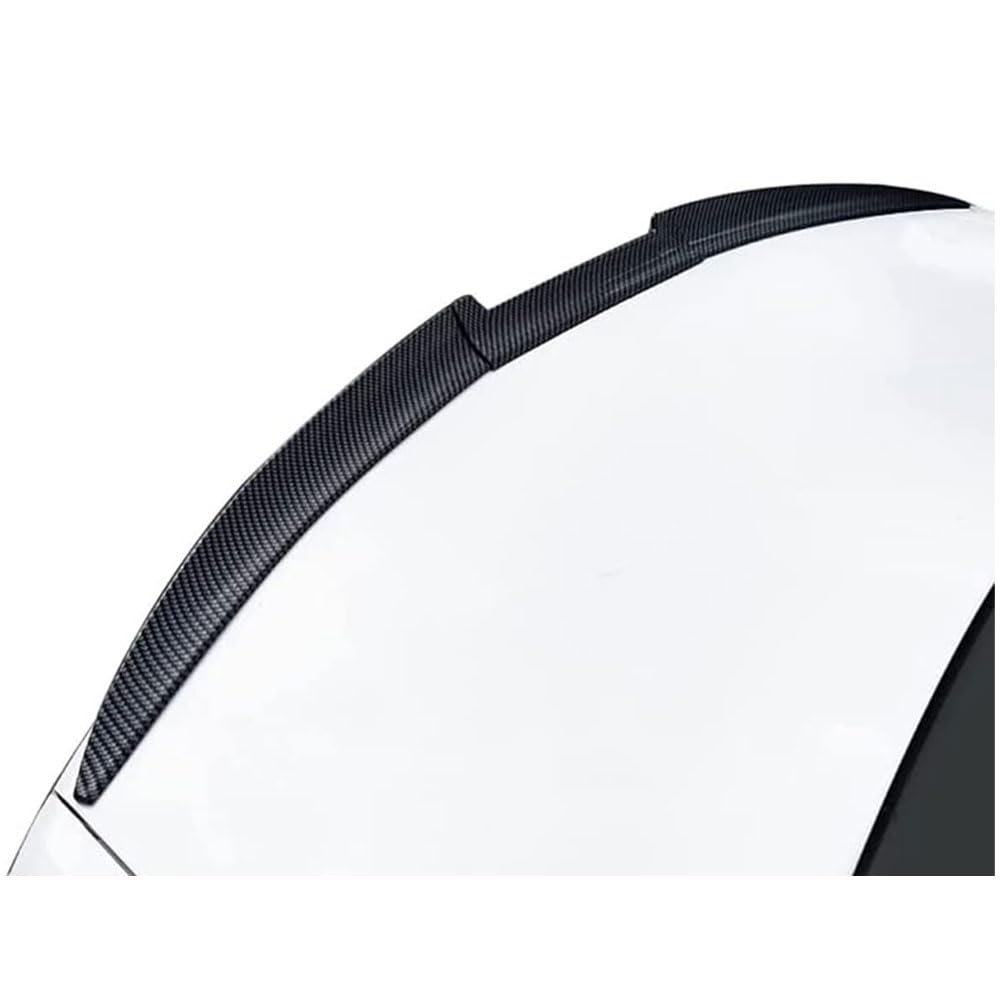 Auto Heckspoiler für Au-di RS Q8 RSQ8 2019-2023, Kofferraumspoiler Heckflügel Spoiler Lippe Dachspoiler Kratzfest Heck Spoiler AußEn Styling ZubehöR,B/Carbon Fiber Look von HerfsT