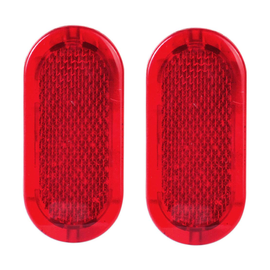 Herklotzn 2 x rote Innentürverkleidung Warnleuchte Kappen für 6Q0947419 von Herklotzn