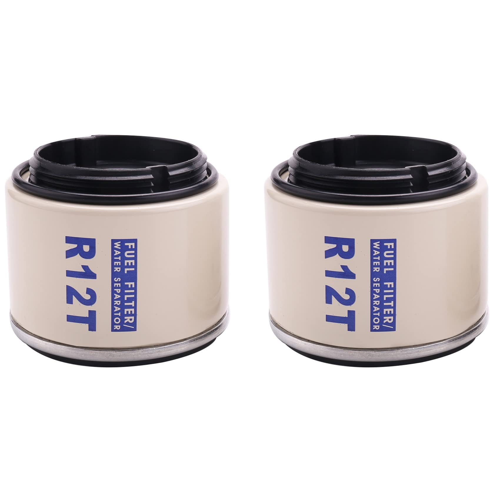 Hermosiey 2 StüCk für R12 R12S R12T Racor 140R 120At S3240 Npt Zg1 / 4-19 SFC-8801-10 Kraftstoff Wasser Abscheider Filter von Hermosiey