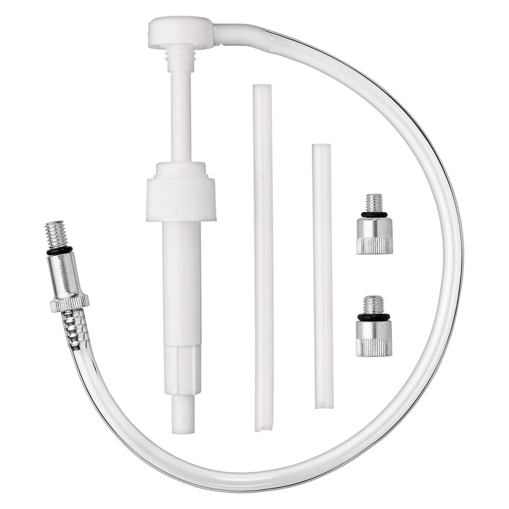 Hermosiey Flüssigkeitspumpe für Quart-Flaschen, Getriebeöl, Getriebe- und Differentialflüssigkeit mit Dieser 8-CCM-Handpumpe mit 28-Mm-Flaschenverschluss von Hermosiey