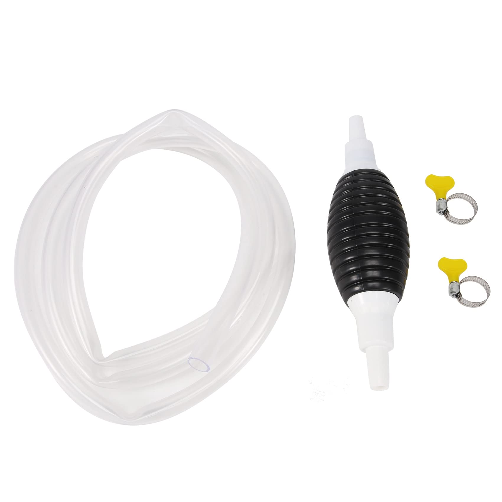 Hermosiey Hoch Durchfluss Siphon Hand Pumpe Tragbare Manuelle Auto Kraftstoff Transfer Pumpe mit 2M Siphon von Hermosiey