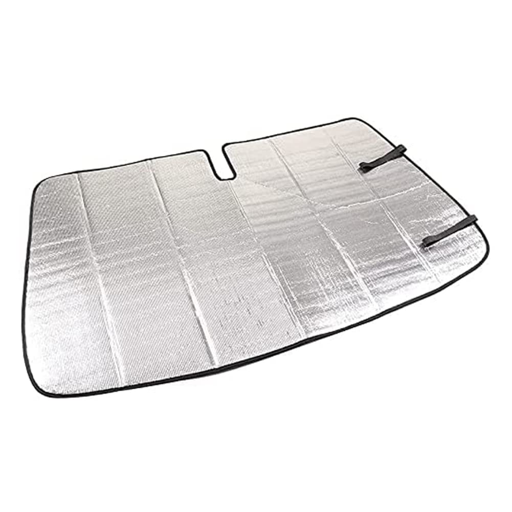 Hermosiey Windschutzscheiben Sonnenschutz für 2015-2021 Aluminiumfolie Auto Front Scheiben Sonnen Schutz Faltbare Sonnen Blende ZubehöR von Hermosiey