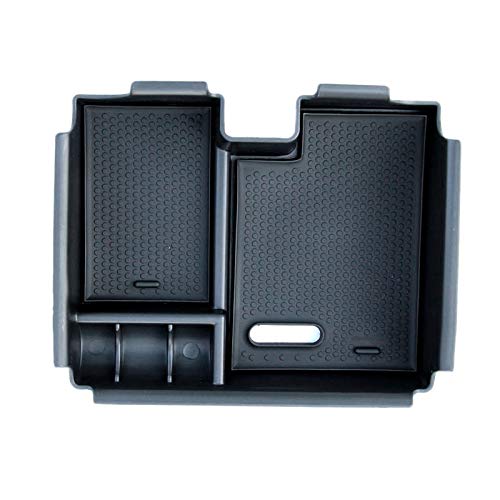 Hermosiey Zentral Armlehne Aufbewahrung Box Auto Organisator für Land Range Evoque 2009-2013 BehäLter Halter Tablett ZubehöR Auto Styling von Hermosiey