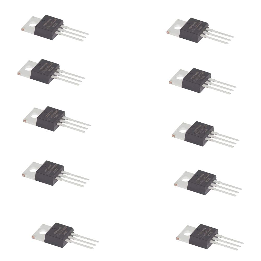 HeyNana10 Stück IRFZ44N N Kanal Gleichrichter leistung MOSFET Transistor 49A 55V von HeyNana