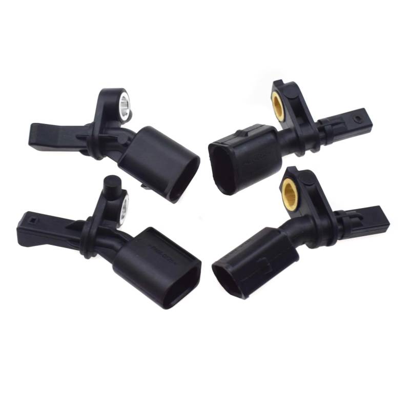 ABS Sensor Für VW Für Golf Für Passat Für Polo Für Tiguan Vorne Hinten Links Rechts ABS Rad Geschwindigkeit Sensor 6Q0927804B, 6Q0927803B Raddrehzahlsensor(Set of 4 Sides) von Hguvsjd