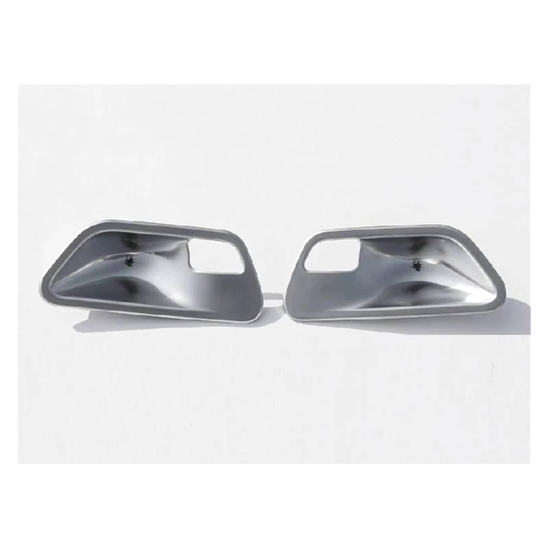 Auto Innenraum Für 3 4er F30 F31 F32 F35 2013-2019 ABS Plasti Innentürgriff Schüsselabdeckung Verkleidung Autozubehör 2/4 Stück Interieur Zubehör(2 Pieces Silver) von Hguvsjd