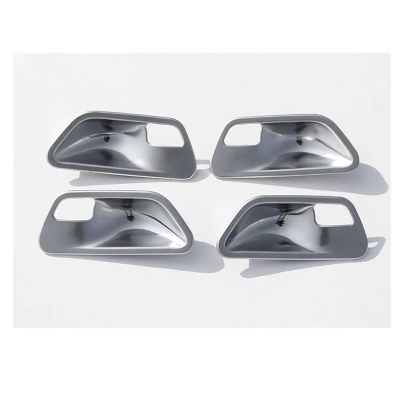 Auto Innenraum Für 3 4er F30 F31 F32 F35 2013-2019 ABS Plasti Innentürgriff Schüsselabdeckung Verkleidung Autozubehör 2/4 Stück Interieur Zubehör(4 Pieces Silver) von Hguvsjd