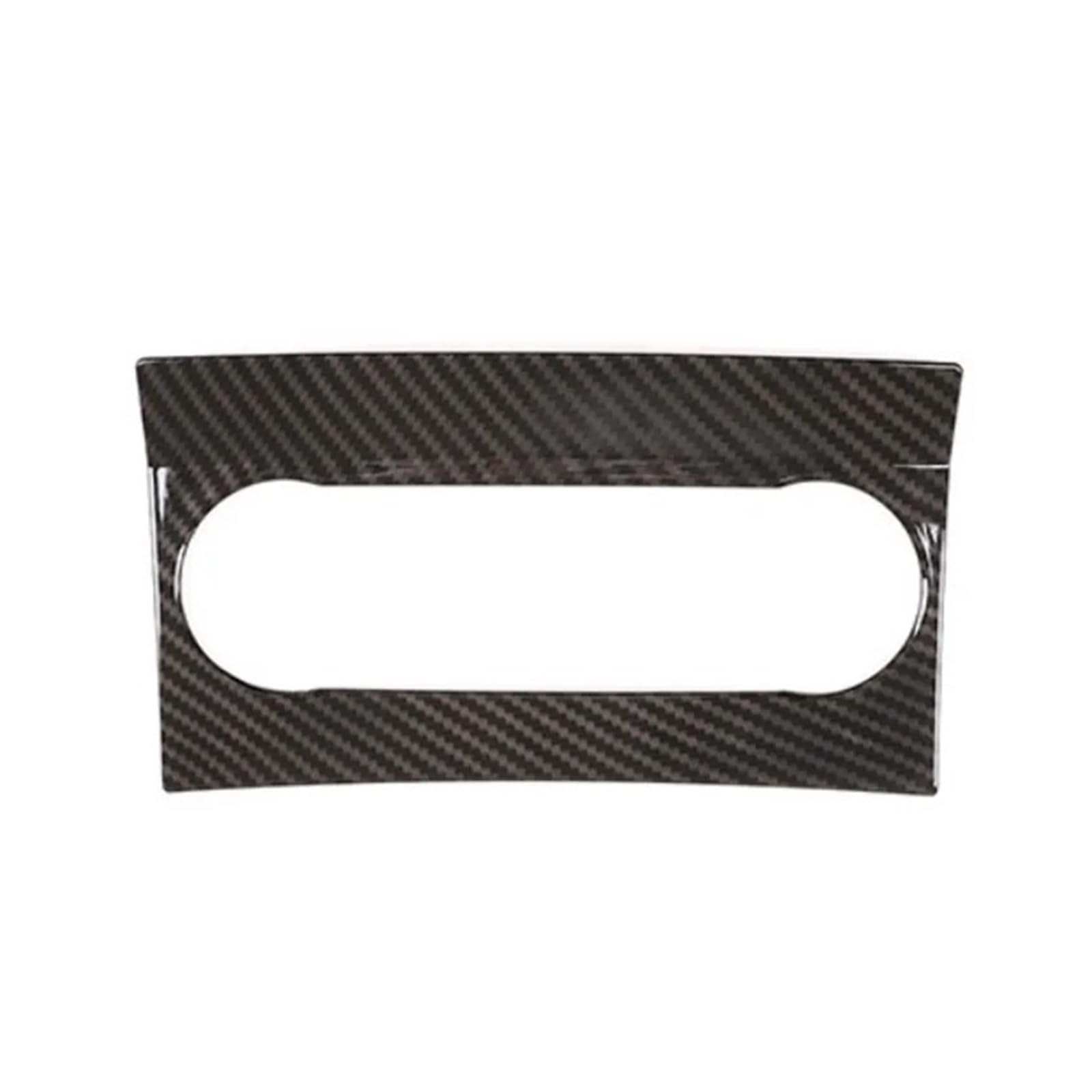 Auto Innenraum Für Benz Für GLK X204 2008-2012 Car Center Air Vent Outlet Audio Control Schalter Rahmen Abdeckung Schutz Trim Interieur Zubehör(Carbon Texture) von Hguvsjd