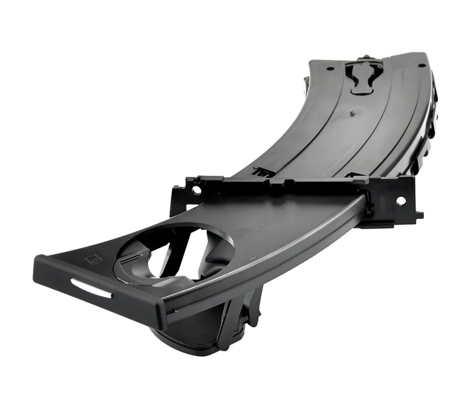 Auto Innenraum Für E90 E91 E92 E93 2006-2013 LHD Auto Copilot Wasser Tasse Halter Panel Streifen Trim 51459173463 51459173469 Interieur Zubehör(Black Left) von Hguvsjd