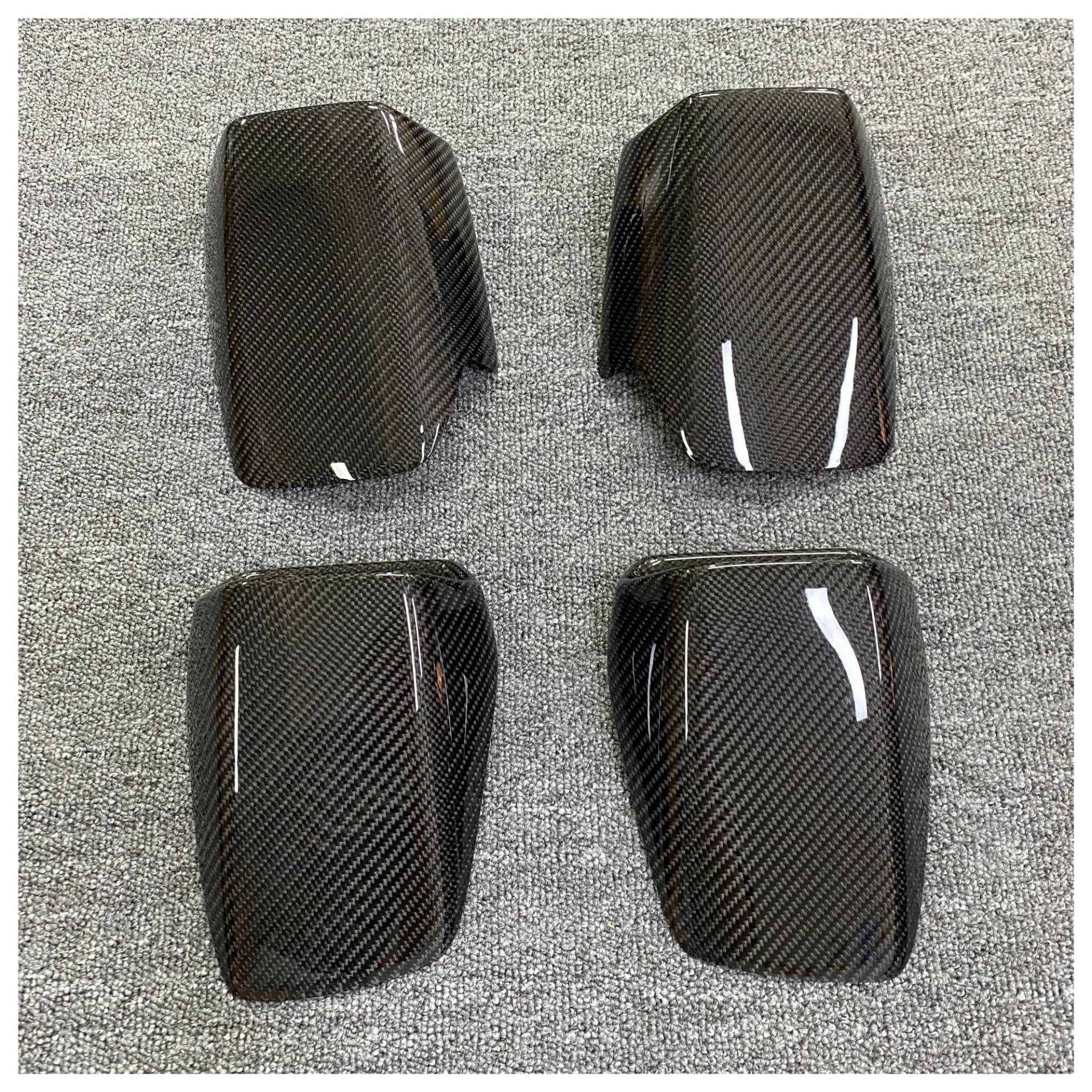 Auto Innenraum Für Für Huracan LP610 LP580 Dry Carbon Fiber Auto Air Vent AC Outlet Borte Abdeckung Set 4 Stück Interieur Zubehör(Glossy Carbon) von Hguvsjd