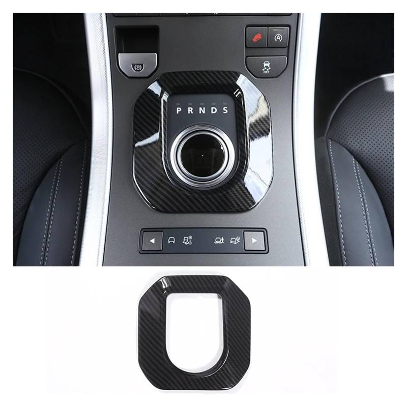 Auto Innenraum Für Land Für Rover Für Range Für Rover Für Evoque 2011-2018 ABS Car Center Control Panel Lenkradverkleidung Aufkleber Zubehör Interieur Zubehör(J) von Hguvsjd