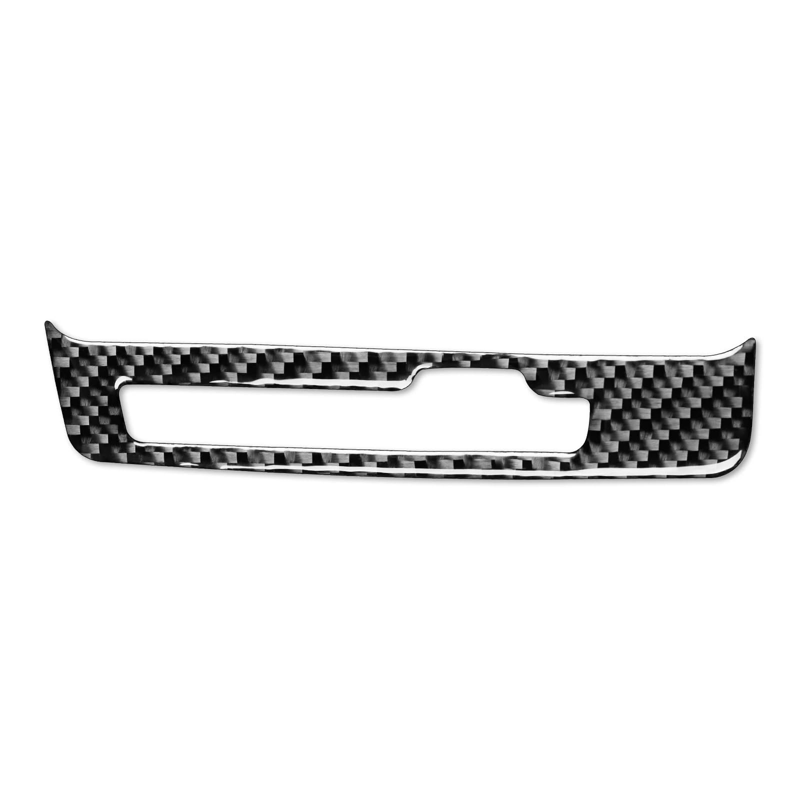 Auto Innenraum Für Q7 2007 2008 2009 2010 2011 2012 2013 2014 2015 Carbon Fiber Getriebe Panel Trim Streifen Auto Innen Dekoration Aufkleber Interieur Zubehör(LHD) von Hguvsjd