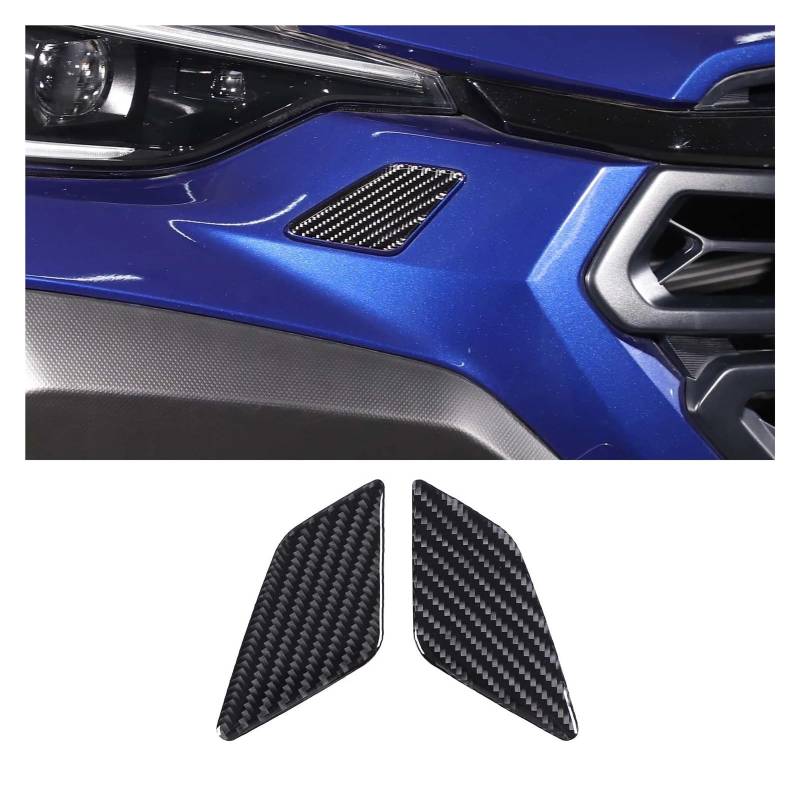 Auto Innenraum Für Subaru Für Crosstrek 2024 Schwarz Carbon Fiber Auto Innendekoration Zierrahmen Aufkleber Autozubehör Interieur Zubehör(L-a) von Hguvsjd