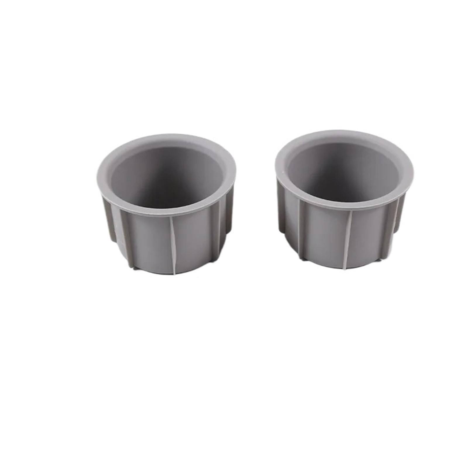 Auto Innenraum Für Toyota FJ Für Cruiser 2007-2021 TPE Auto Innen Änderung Zentrale Steuerung Wasser Tasse Lagerung Box Interieur Zubehör(2pieces Grey) von Hguvsjd