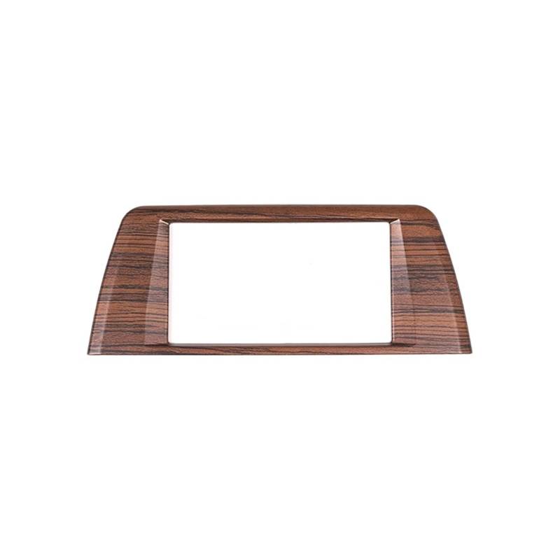 Auto Innenraum Für X1 F48 2016-2019 ABS Auto Center Console GPS Navigation Bildschirm Dekoration Rahmen Abdeckung Trim Auto Zubehör Interieur Zubehör(Pine wood grain) von Hguvsjd