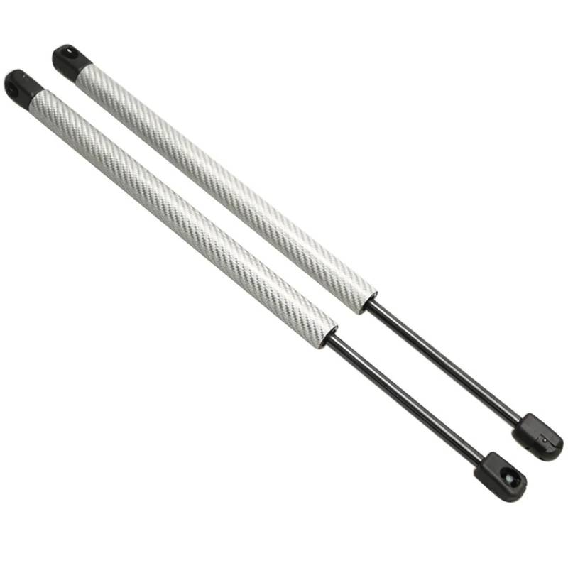 Gasdruckfeder Dämpfer Für 7er E65 E66 E67 Limousine Limousine Lift Unterstützt Streben Prop Rod Shocks Fronthaube Motorhaube Kohlefaser-Gasfedern 1 Paar Haubenlift Gasdruckdämpfer(Carbon Fiber Silver) von Hguvsjd