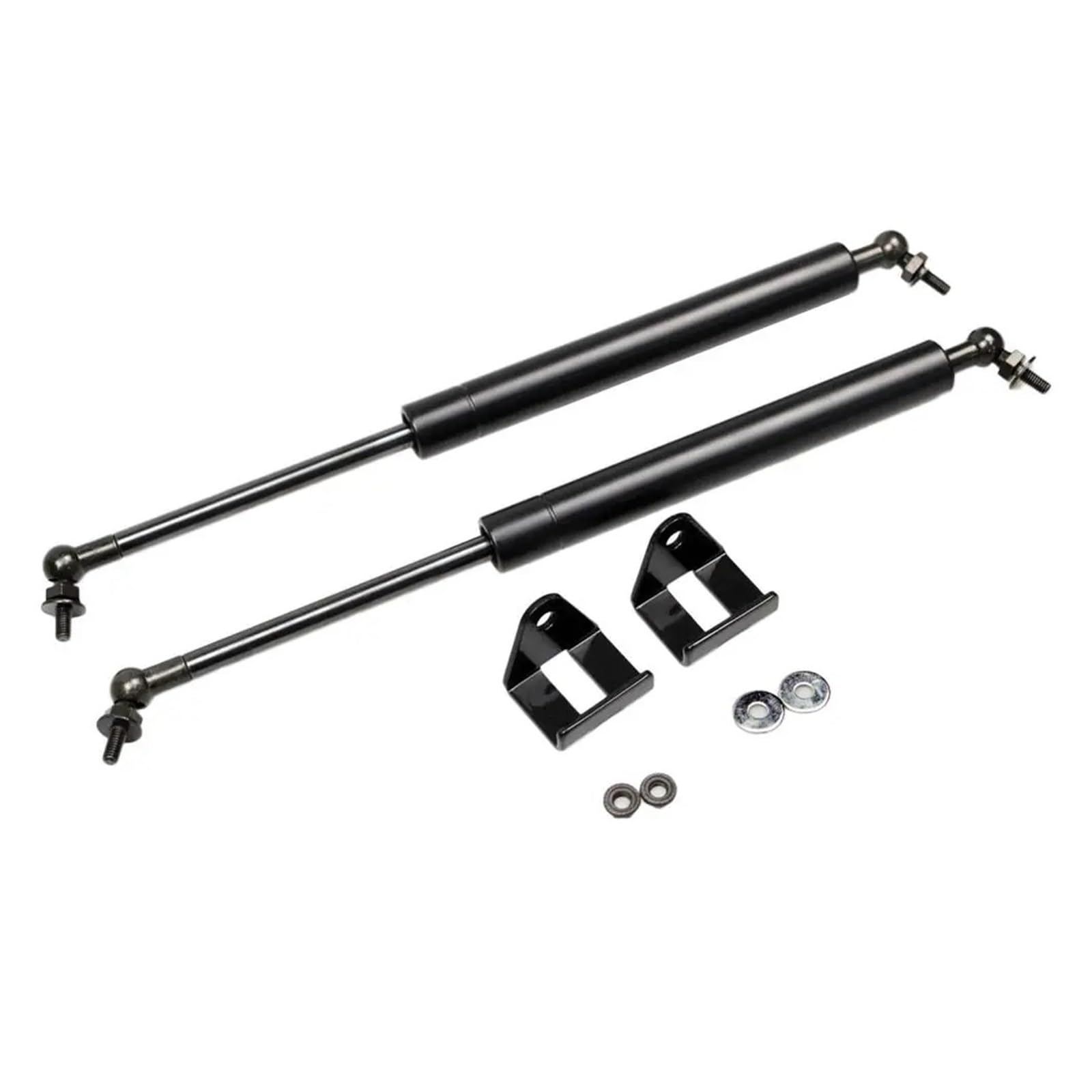 Gasdruckfeder Dämpfer Für Nissan Für Navara Für Frontier NP300 2014-2024 Haube Motorhaube Streben Lift Unterstützung Dämpfer Haubenlift Gasdruckdämpfer(Normal Black) von Hguvsjd