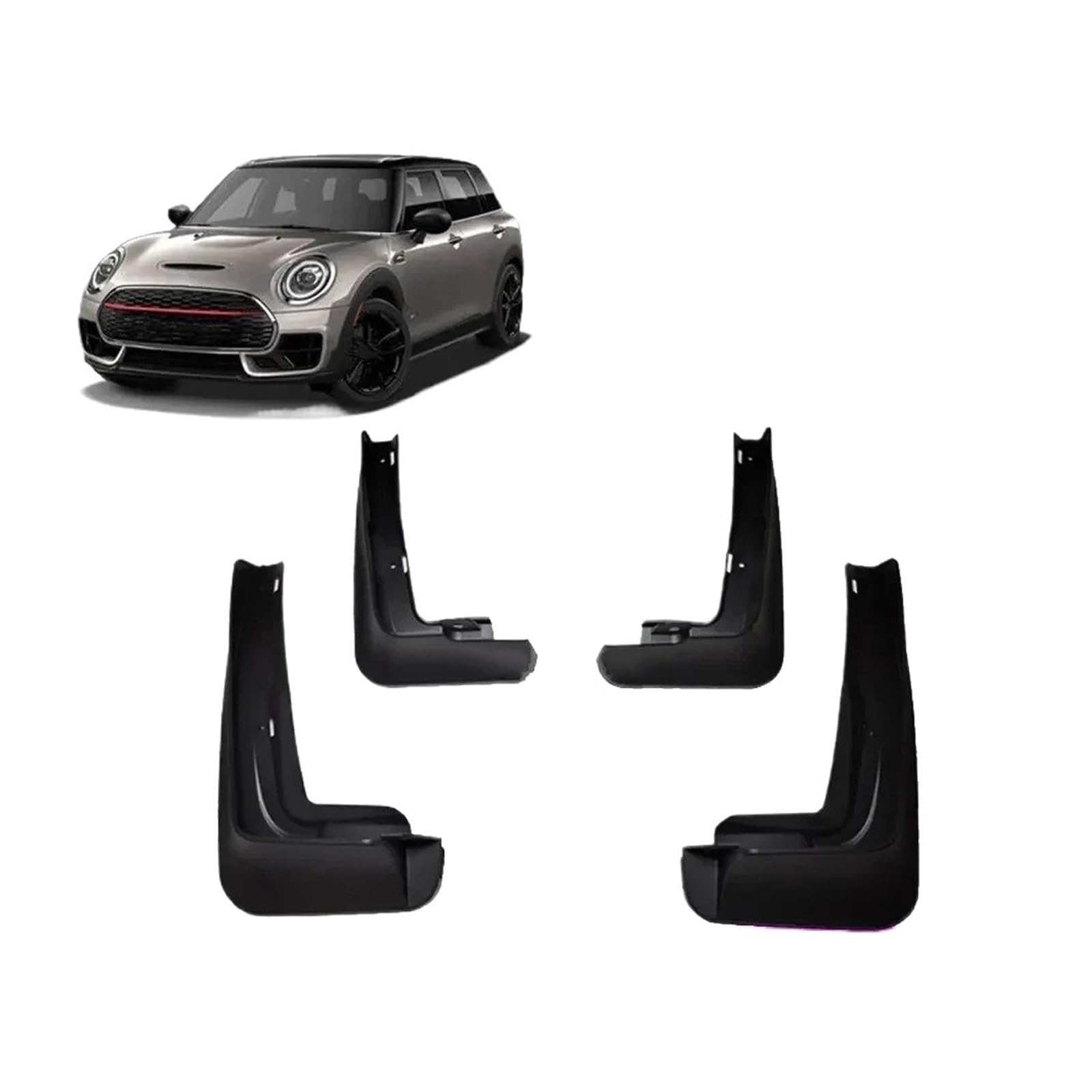 Kotflügel Für Für MINI Für Clubman Für Cooper F56 2018-2024 Schmutzfänger Schlamm Flaps Splash Guards Räder Guards Für Fender Auto Zubehör Schutzbleche von Hguvsjd