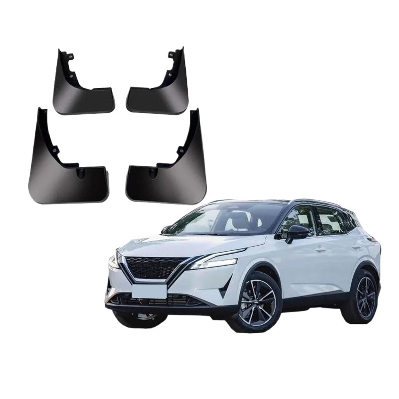 Kotflügel Für Nissan Für Qashqai Für Rogue Sport 3RD Gen J13 2023 2024 Kotflügel Schlamm Flap Splash Guards Für Fender Schutz Abdeckung Schutzbleche von Hguvsjd