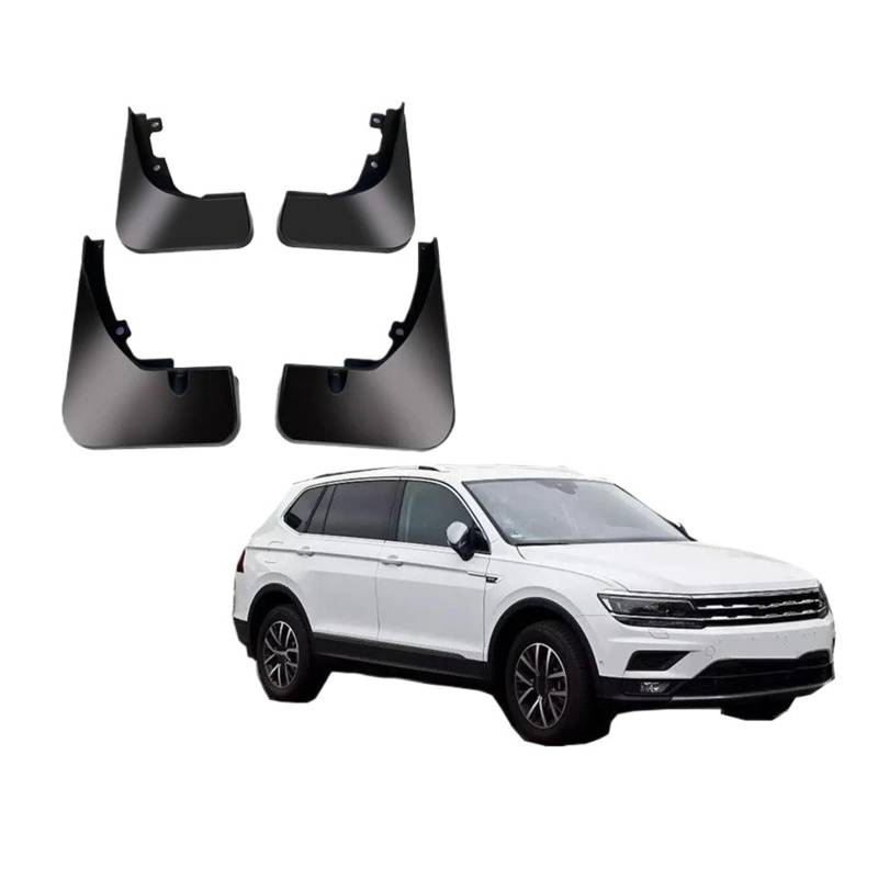 Kotflügel Für VW Für Tiguan Für Allspace R-Linie 2017-2022 Kotflügel Schlamm Flap Splash Guards Für Kotflügel Schutz Abdeckung Schutzbleche(B) von Hguvsjd