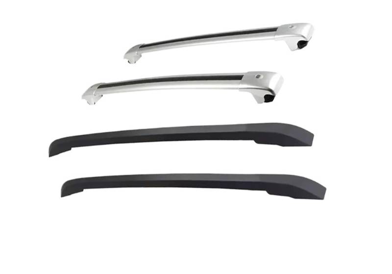 Relingträger 4 Stücke für Ford für Ranger T9 2023 2024 + Dachreling Racks Seitenschiene Bar Querlatte Kreuzstangen Aluminium Dachträger von Hguvsjd