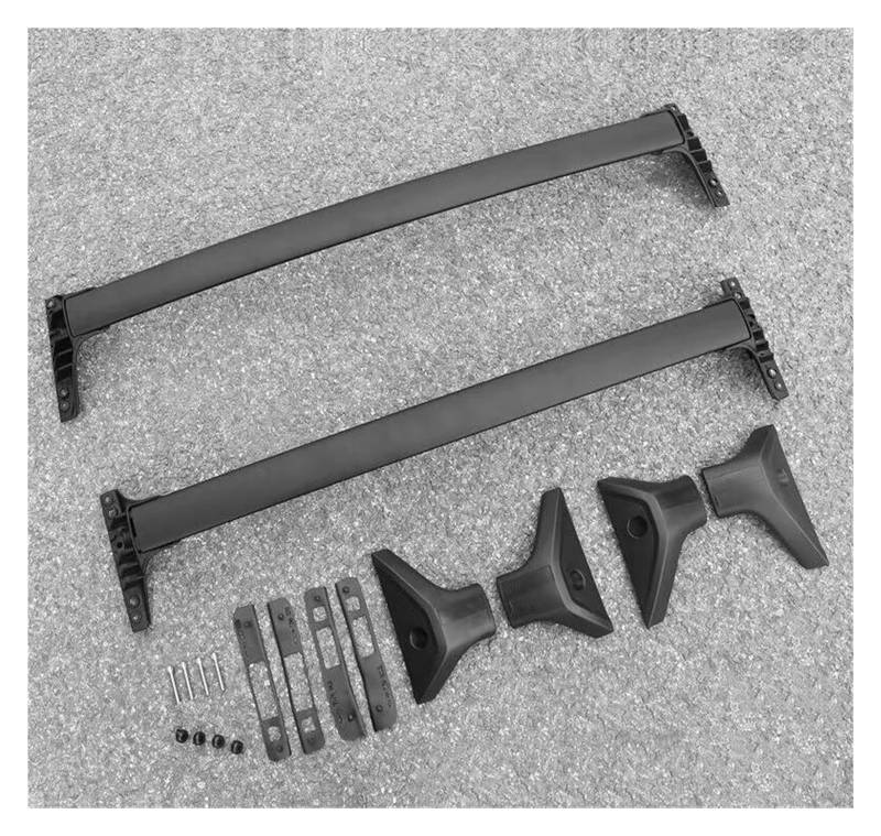 Relingträger Für Toyota Für RAV4 Für RAV 4 2019 2020 2021 2022 Aluminium Legierung Schienen Gepäck Träger Bars Top Racks Schiene Boxen Dachträger von Hguvsjd