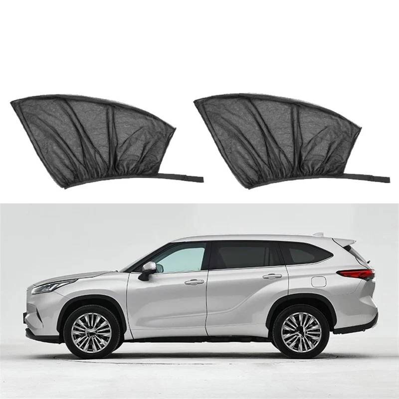 Sonnenblende Auto Moskitovorhänge Für Autos Auto Sonnenschutz Styling Zubehör Auto UV Schutz Vorhang Seitenfenster Sonnenschutz Mesh Sonnenblende Sonnenschutz Auto Seitenscheibe(SUV-Front) von Hguvsjd