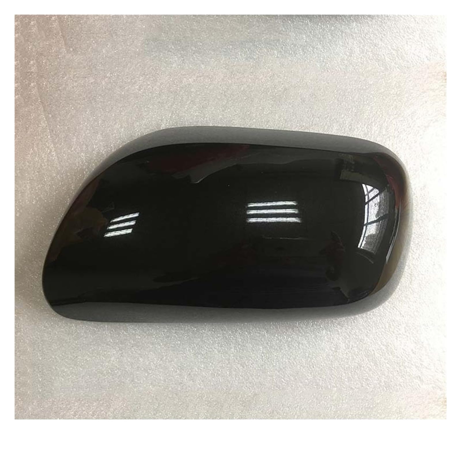 Tür Spiegelkappen Für Daihatsu Für Sirion 2006~2011 Rückspiegel Abdeckung Reverse Spiegel Shell Auto Zubehör Spiegel Gehäuse Rückspiegelkappe(B Black Left) von Hguvsjd