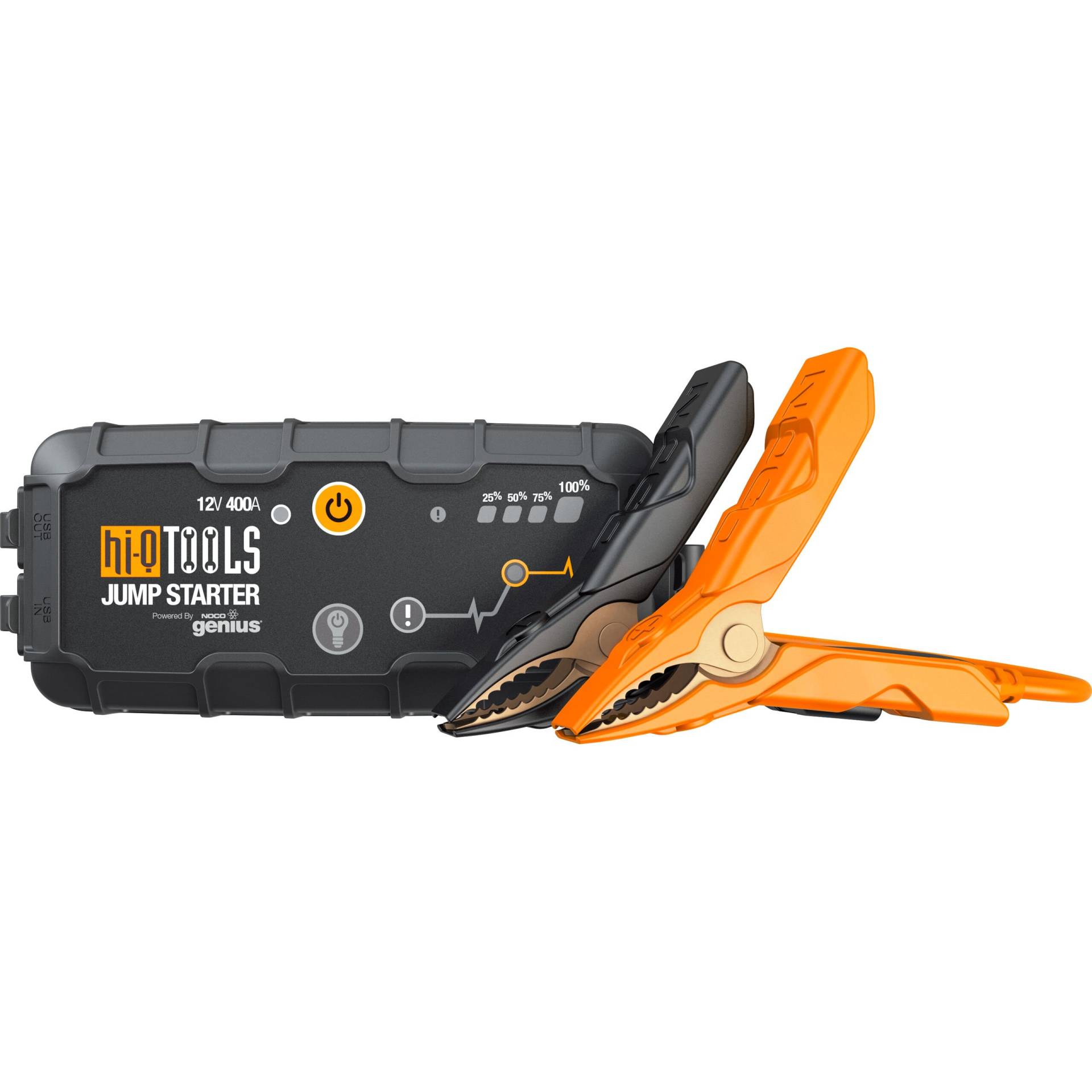 Hi-Q Tools Starthilfegerät/Powerbank PM400, 12V, 400A, 24Wh von Hi-Q Tools