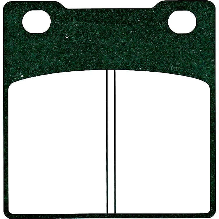 Hi-Q Bremsbeläge organisch FA063  52,6x53x9mm von Hi-Q