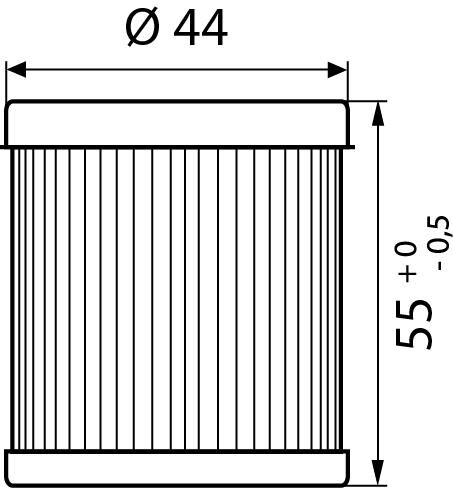 Hi-Q Ölfilter Einsatz OF132 für Suzuki/Yamaha/Kawasaki.... von Hi-Q