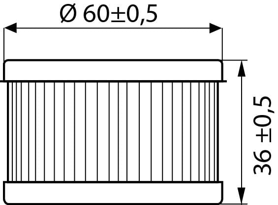 Hi-Q Ölfilter Einsatz OF137 für Suzuki von Hi-Q