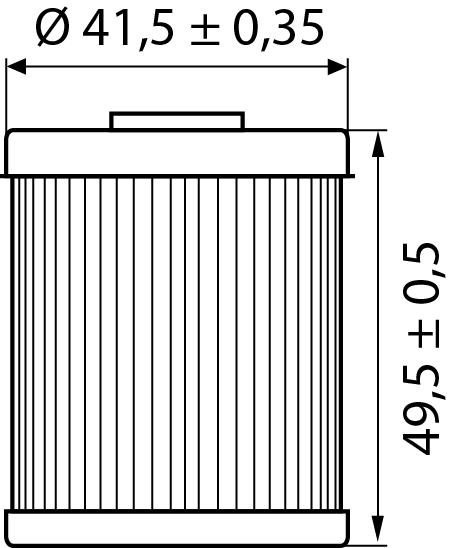 Hi-Q Ölfilter Einsatz OF157 für KTM/Beta/Husqvarna.... von Hi-Q