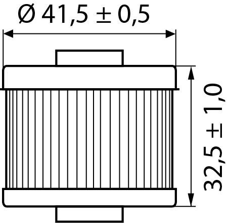 Hi-Q Ölfilter Einsatz OF185 für Aprilia/BMW/Peugeot.... von Hi-Q