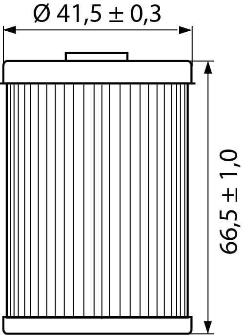 Hi-Q Ölfilter Einsatz OF655 für KTM/Husaberg von Hi-Q