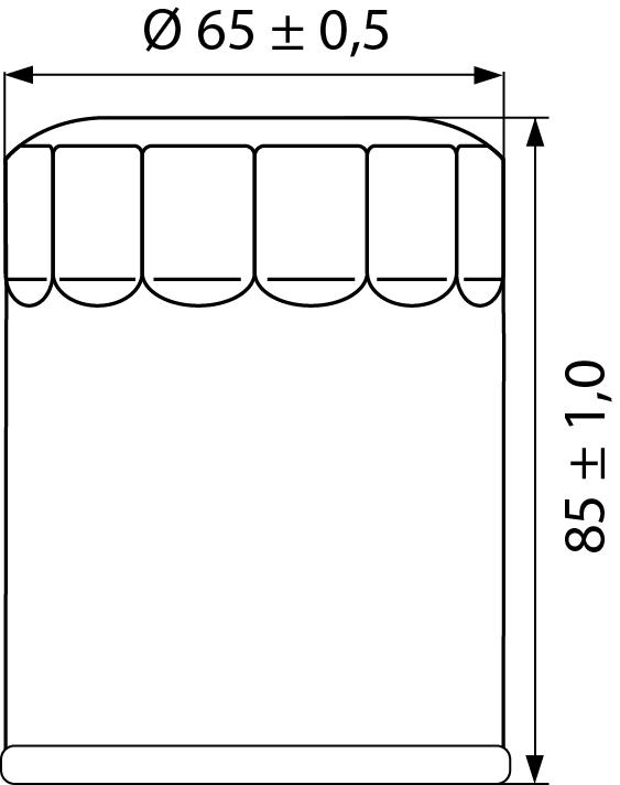 Hi-Q Ölfilter Patrone OF148 für Yamaha/TGB.... von Hi-Q