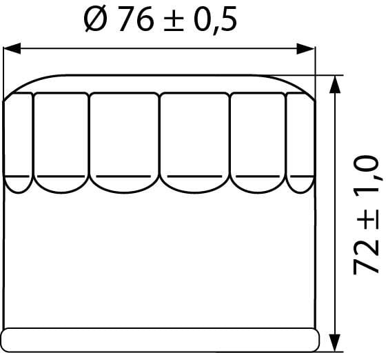 Hi-Q Ölfilter Patrone OF163 für BMW/MZ von Hi-Q