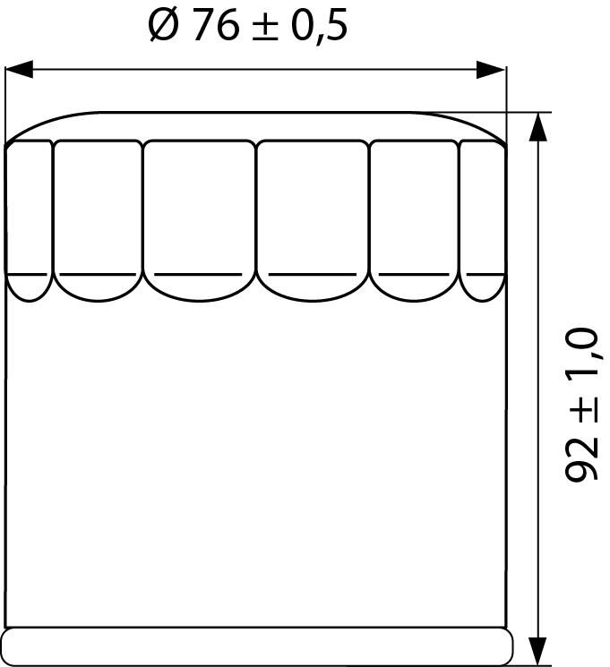 Hi-Q Ölfilter Patrone OF171B für Harley-Davidson von Hi-Q