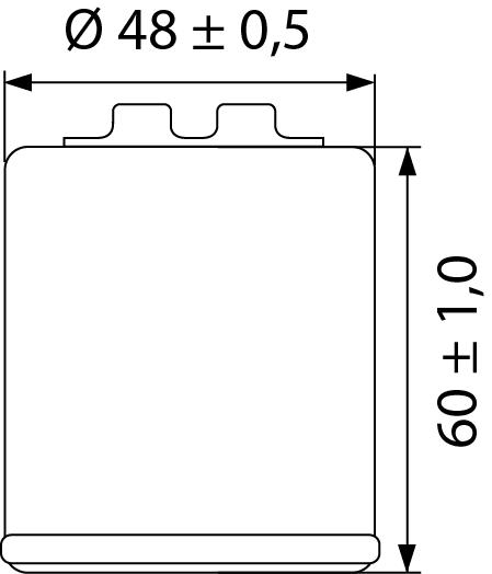 Hi-Q Ölfilter Patrone OF183 für Piaggio/Vespa/Aprilia.... von Hi-Q