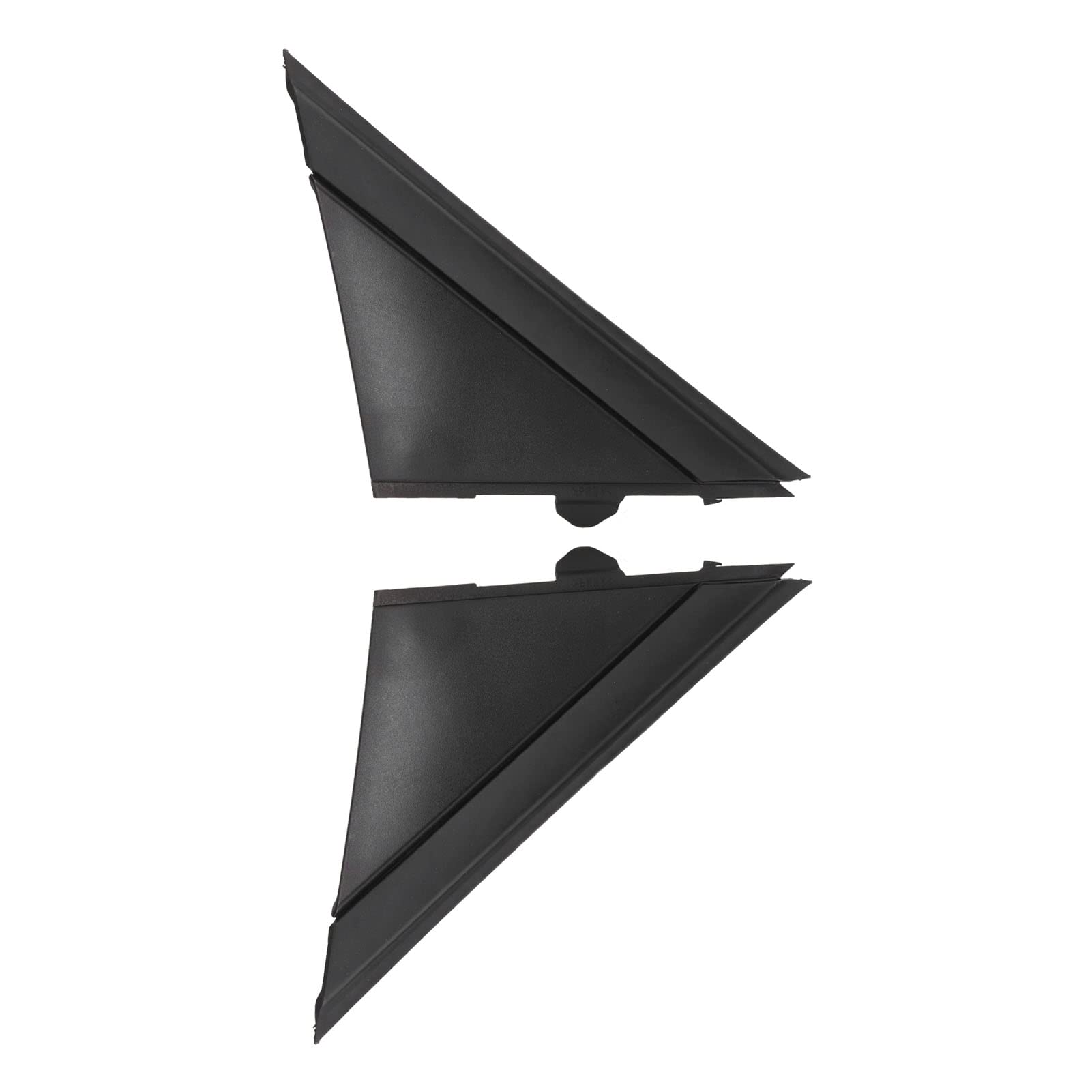 Paar Außenspiegelabdeckung 1SH17KX7AA Außenspiegelabdeckung Links Rechts Schwarz Dekoration Ersatz 500 2012-2017 von Hidyliu