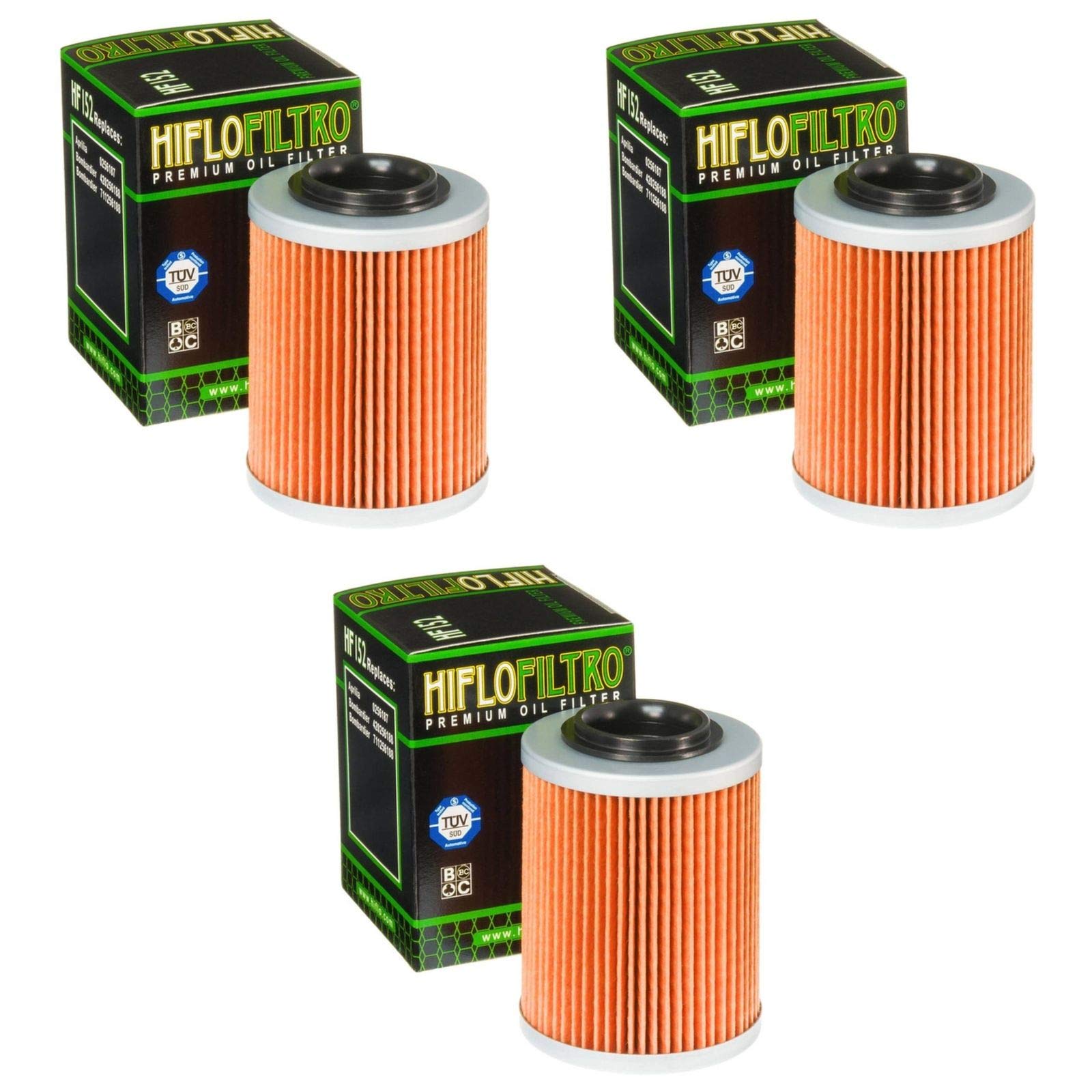 Hiflo 3x Ölfilter CForce 800 EFI V2 2014 HF152 von HifloFiltro