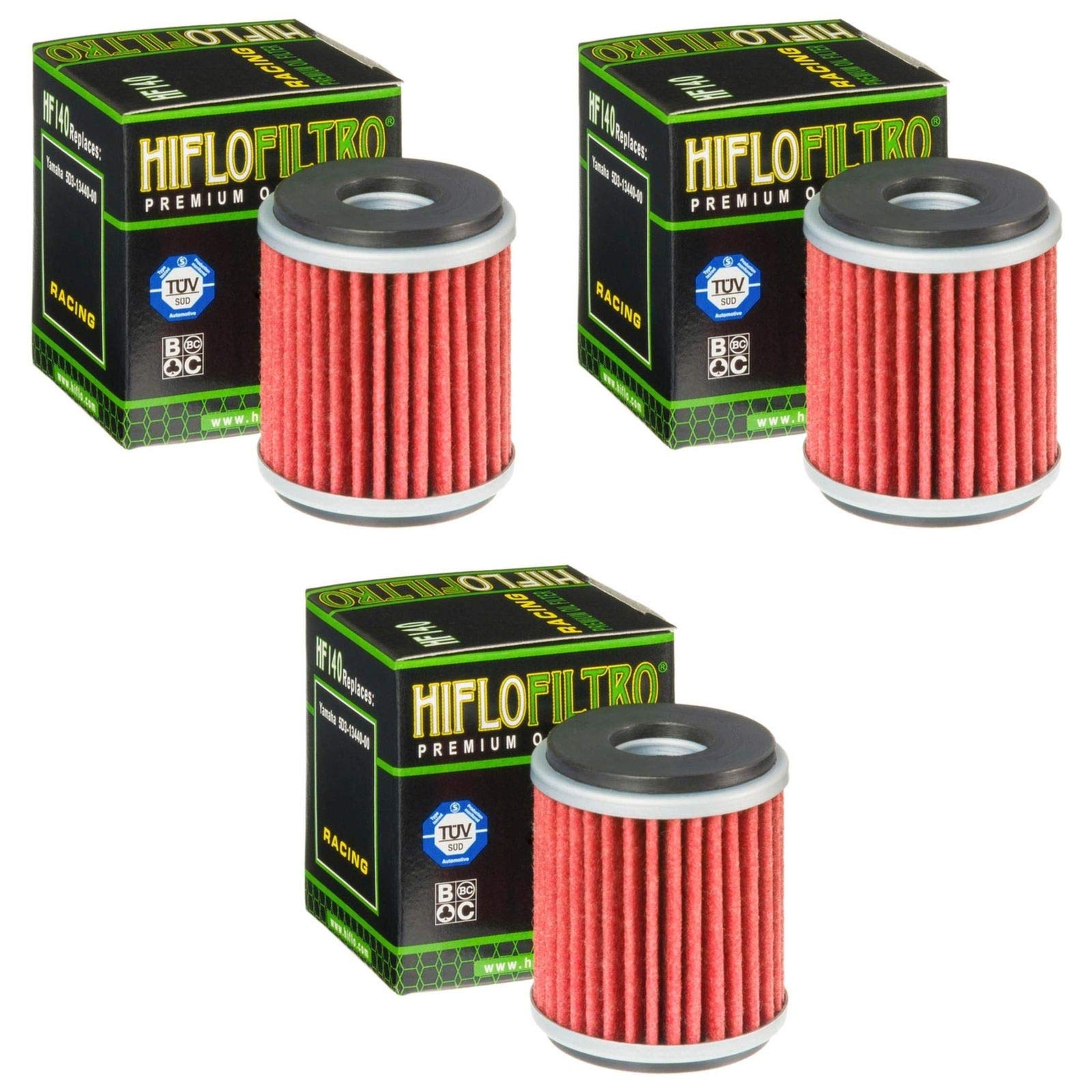 Hiflo 3x Ölfilter SMR 125 4T SMS4 2011-2013 HF140 von HifloFiltro