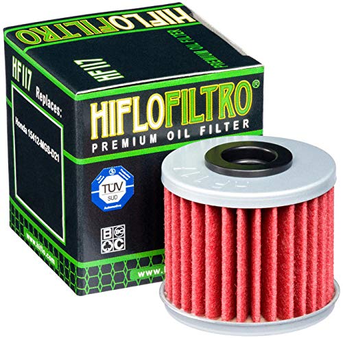 HIFLO Getriebefilter – HF117 kompatibel mit Honda CRF1000LD Africa Twin DCT 2017 von HifloFiltro