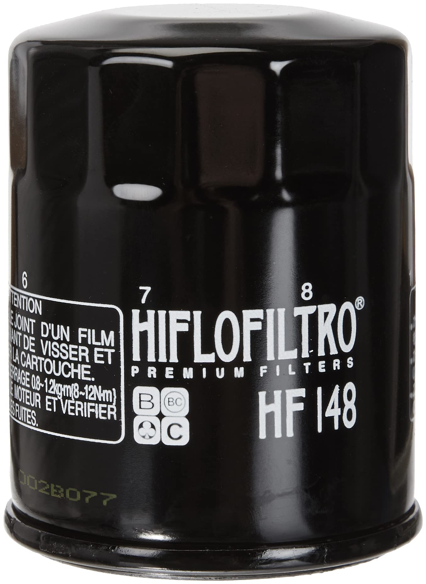 HifloFiltro HF148 Ölfilter, Anzahl 1, Black von HifloFiltro