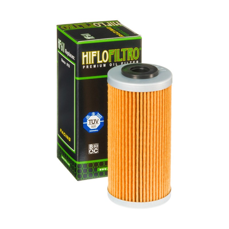 HifloFiltro Ölfilter HF611 72418547,11427715456,7715456 Motorölfilter,Filter für Öl von HifloFiltro