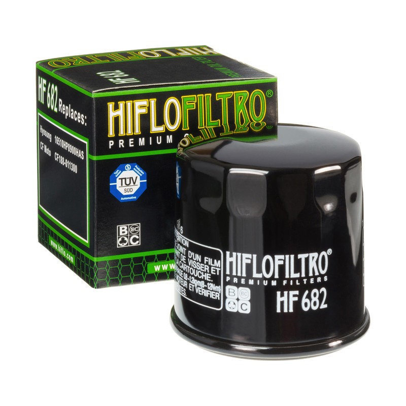 HifloFiltro Ölfilter HF682 CF188-011300,16510HP8900HAS,16510-61A31 Motorölfilter,Filter für Öl 16510-96J00 von HifloFiltro