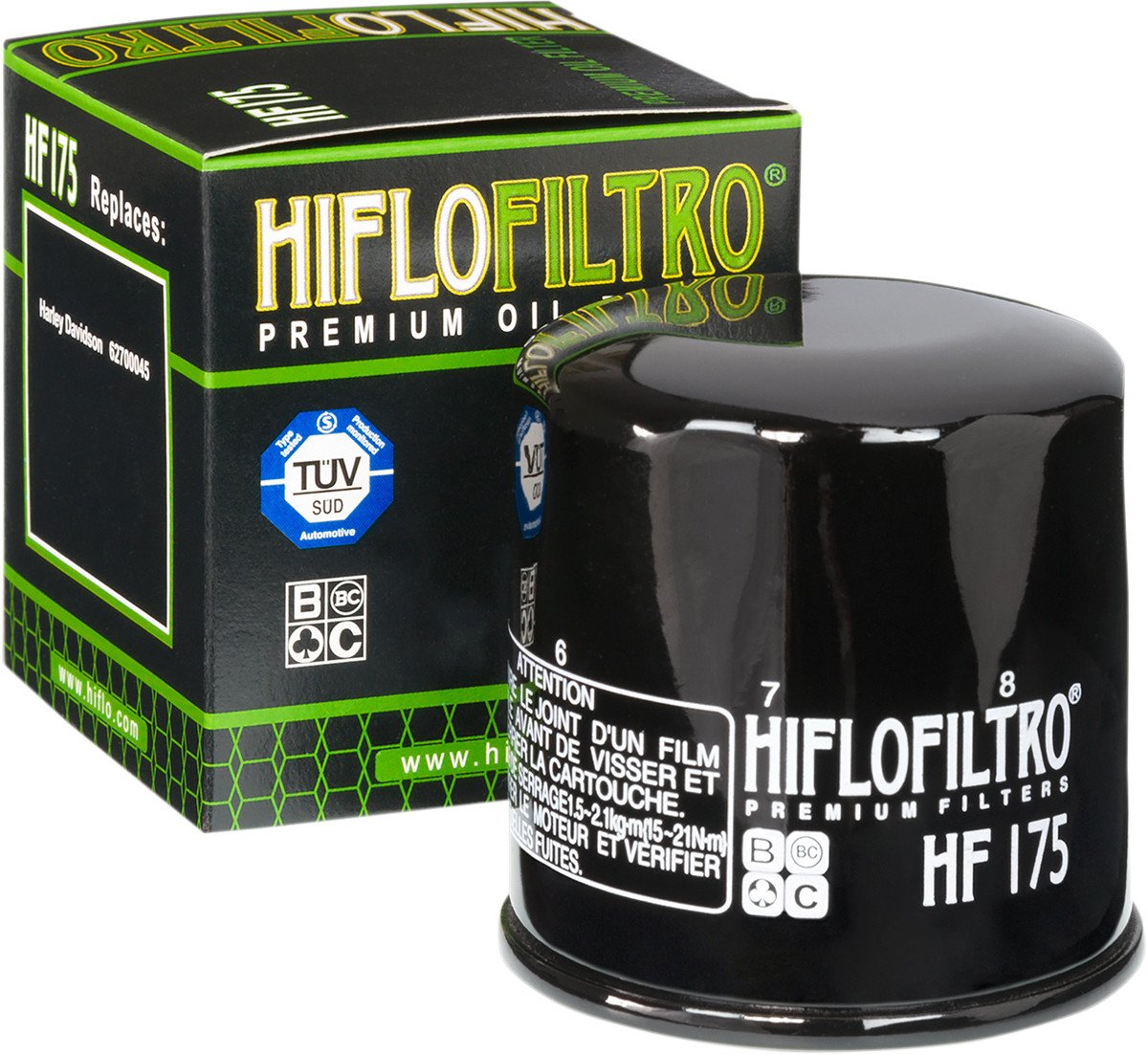 Hiflofiltro hf175 Filter für Motorrad von HifloFiltro